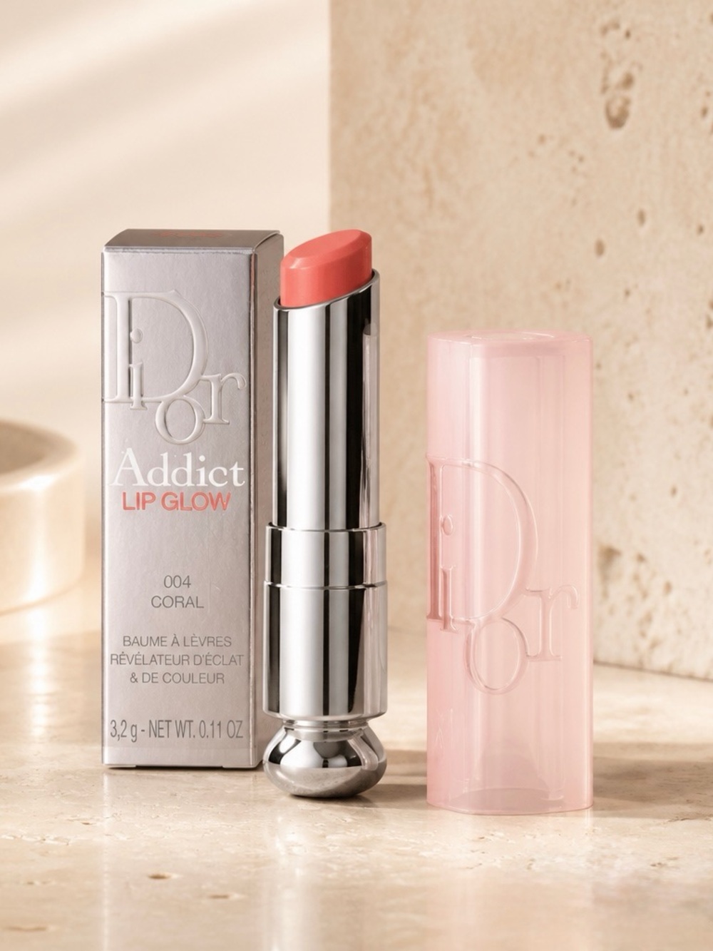 Dior Addict Lip Glow Balm — Coral Tint